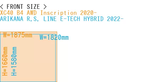 #XC40 B4 AWD Inscription 2020- + ARIKANA R.S. LINE E-TECH HYBRID 2022-